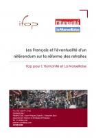 Les Français et l'éventualité d'un référendum sur la réforme des retraites - Ifop, février 2020