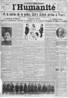 Centenaire du PCF, au jour le jour : L'Humanité du mercredi 29 décembre 1920