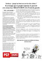 Tract concernant l'emploi et la TVA - Le Thelle, 31 janvier 2012
