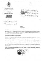 Lettre au maire de Breteuil concernant la liberté d'expression sur un espace public - Réponse