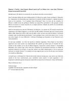 Réponse d'Anthony Auger à Jean-François Mancel concernant l'article paru dans l'Éclaireur-Brayon du 23 mai - mai 2012
