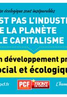 Affiche « Pour un développement productif social et écologique » - Oise, 4 décembre 2012