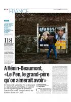 20121203-LeM-À Hénin-Beaumont, « Le Pen, le grand-père qu'on aimerait avoir »