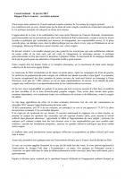 Rapport de Pierre Laurent - Conseil national, 16 janvier 2013