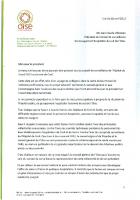 Lettre d'Alain Blanchard au président du conseil de surveillance des hôpitaux de Creil-Senlis Jean-Claude Villemain - 2 avril 2013