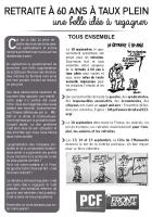 Tract distribué aux participants de la Journée à la mer - Oise, 24 août 2013