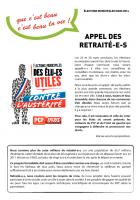 Appel des retraité-es à voter aux Municipales pour les listes avec des candidats PCF et Front de gauche - Oise, 24 février 2014 