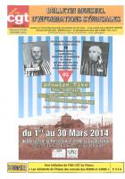 Du 1er au 30 mars, Tergnier - IHS CGT Aisne & Mémoire Vive-Exposition sur les convois des 45000 et des 31000