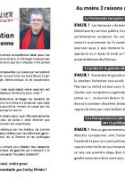 Non à l'abstention à l'élection européenne - Le Fay-Saint-Quentin, 22 mai 2014