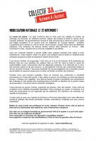 Journée de mobilisation unitaire « Construisons l'alternative à l'austérité »-Appel AAA - France, 15 novembre 2014