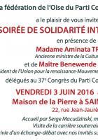 3 juin, Saint-Maximin - Soirée de solidarité internationale avec Aminata Traoré et Benewende Sankara