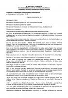 75e anniversaire des fusillés de Châteaubriant : intervention de Jean-Marc Todeschini, secrétaire d'État - Châteaubriant, 23 octobre 2016