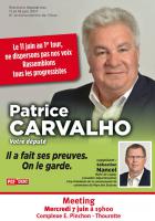 Journal de Patrice Carvalho et Sébastien Nancel - 6e circonscription de l'Oise, 30 juin 2017