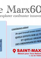 30 novembre, Saint-Maximin - Espace Marx60-Conférence-débat « Quels effets sur le travail et quelle analyse des ordonnances Macron ? », avec Frédérique Landas