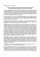Déclaration du CEN « Marée populaire » - PCF, 14 mai 2018