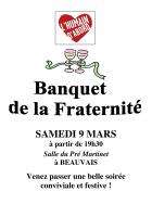 Invitation au banquet de la Fraternité - PCF Beauvaisis, 19 janvier 2019