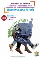 21 septembre, Paris - Marchons pour la Paix