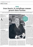 20200217-L'Huma-France-Jean Jaurès, le socialisme comme pensée dans l'action