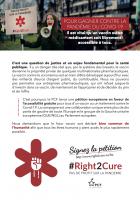 Tract « #Right2Cure : pas de profit sur la pandémie. Pour un vaccin et un traitement pour toutes et tous » - PCF, 1er juillet 2020