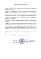 Motion pour la gratuité des masques, adoptée à l'unanimité par le Conseil municipal - Breuil-le-Sec, 8 septembre 2020