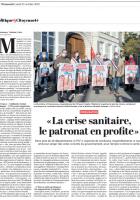20201012-L'Huma-France-Mobilisation du PCF : « L'État ne doit pas financer les suppressions d'emplois »