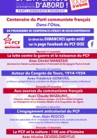 Centenaire du Parti communiste dans l'Oise : un programme de conférences-débats en visioconférences