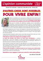 L'Opinion communiste - Cellule PCF de La Neuville-en-Hez, février 2021