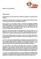 Courrier de Beauvais Osons l'Avenir adressé à Mme Cayeux, maire de Beauvais, concernant le mouvement social des agent·e·s de la collectivité - 10 novembre 2021