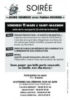 11 mars, Saint-Maximin - Soirée des « Jours heureux avec Fabien Roussel »