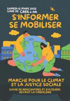 12 mars, Creil - Marche pour le climat et la justice sociale