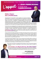 Appel de Jean-Pierre Bosino à voter pour Fabien Roussel - Montataire, 2 avril 2022
