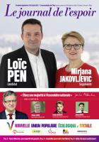 4 pages Nupes « Le journal de l'espoir » - 7e circonscription de l'Oise, 20 mai 2022