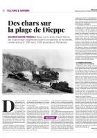 20220819-L'Huma-Dieppe-Seconde Guerre mondiale : des chars sur la plage de Dieppe