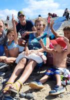 Formidable journée à la mer pour le droit aux vacances, à l'initiative des communistes de l'Oise depuis 28 ans - Dieppe, 20 août 2022