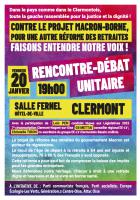 Flyer « Rencontre-débat unitaire 