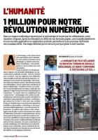 Fabien Gay, directeur de l'Humanité : « 1 million pour notre révolution numérique » - L'Humanité magazine du 1er juin 2023