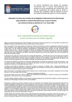 Dossier de presse de la délégation au Sommet international pour la paix en Ukraine (Vienne 2023) - Mouvement de la Paix, juin 2023