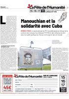 20230823-L'Huma-Le Plessis-Pâté/Brétigny-sur-Orge-88e Fête de l'Humanité : « Manouchian et la solidarité avec Cuba »