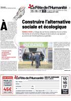 20230828-L'Huma-Le Plessis-Pâté/Brétigny-sur-Orge-88e Fête de l'Humanité : « Construire l'alternative sociale et écologique »