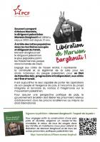 Libération de Marwan Barghouti - PCF Oise, 1er décembre 2023