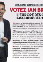 Élections européennes : je vote Ian Brossat « l'Europe des gens, pas l'Europe de l'argent ! »