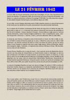 Les otages communistes de Royallieu fusillés à Moulin-sous-Touvent en 1942 - B-Le 21 février 1942 (document transmis par Jean-Michel Vicaire)