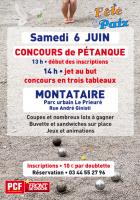 6 juin, Montataire - Concours de pétanque