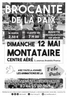 Affichette « Brocante de la Paix » - PCF Oise, 12 mai 2019