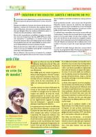 Christiane Carlin-« Parole d'élue : que dire en cette fin de mandat ? » - Globule Rouge, février 2014