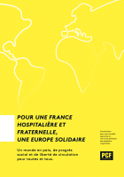 Pour une France hospitalière et fraternelle, une Europe solidaire