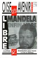 Oise Avenir n° 644 - 15 février 1990 - La Une - Mandela enfin libre