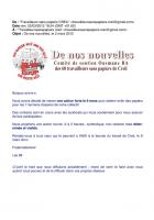 Comité de soutien Ousmane Ba des 68 travailleurs sans papiers de Creil-De nos nouvelles-Annonce initiative du 8 mars - 2 mars 2012