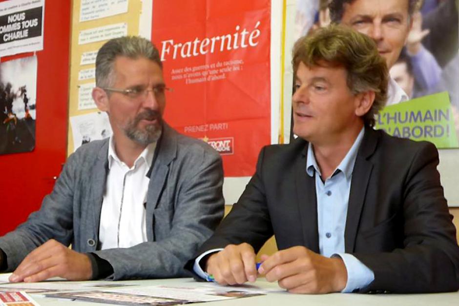Conférence de presse de Fabien Roussel et Thierry Aury-Démarche et liste (2/3) - Beauvais, 4 septembre 2015