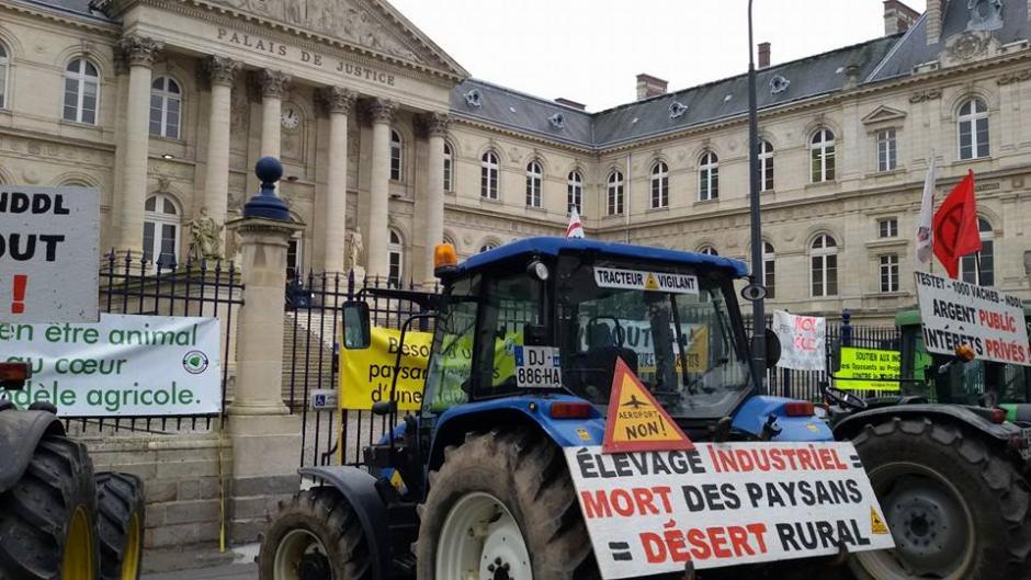 Stop à la criminalisation du mouvement social ! Pour un autre modèle d'agriculture et de société ! - Amiens, 28 octobre 2014